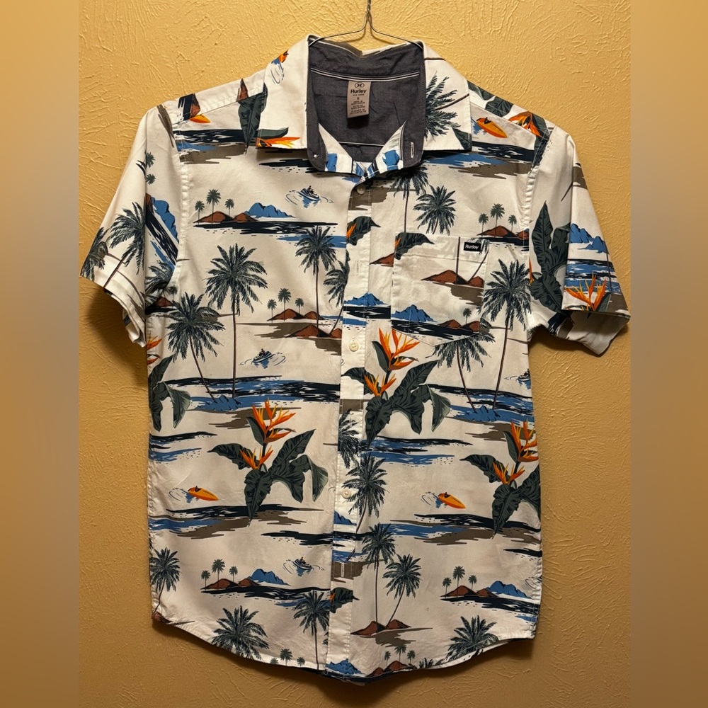 Hurley - Hawaiian Shirt - Button-Up